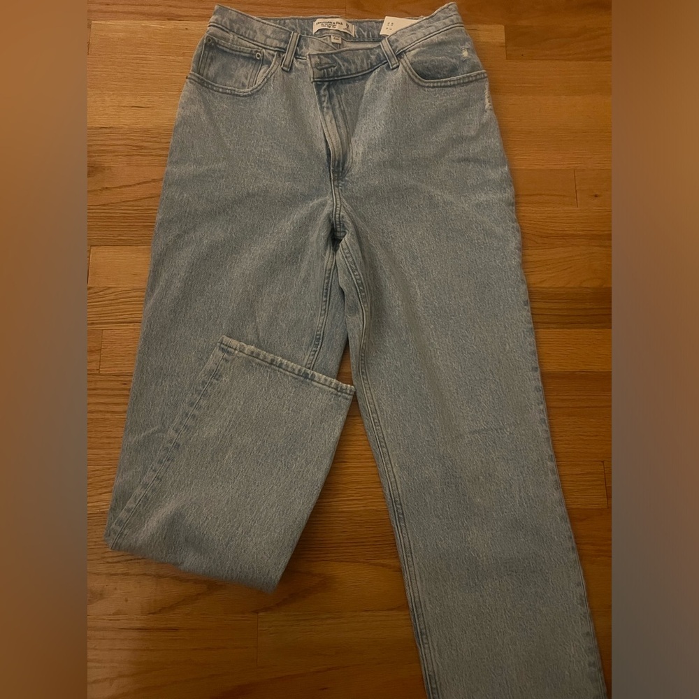 Abercrombie 90s ultra high waisted curve love